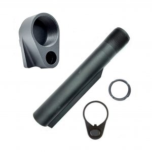 SA-M70T  Yugo M70 Butt Stock Stationary Adapter with Tube, Castle Nut & End Plate