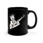 King of Doom Black Mug