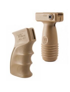 TAN COMBO AG47 AK GRIP & SVG SHORT VERTICAL GRIP