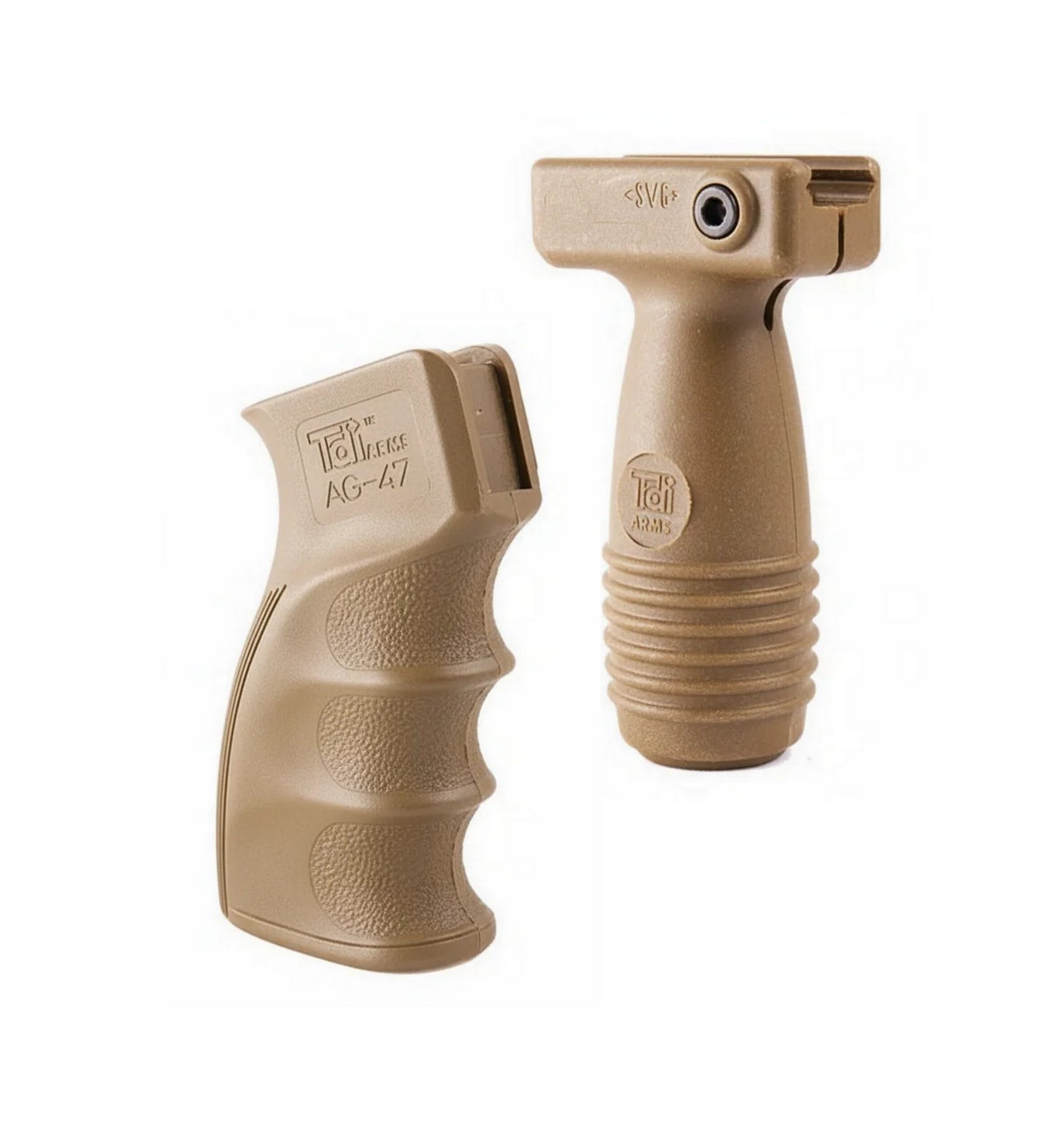 AVG - Front Arm Ergonomic Vertical Grip Black - Tdi Arms