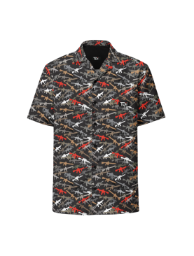 Guns World Unisex button shirt