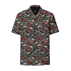Guns World Unisex button shirt