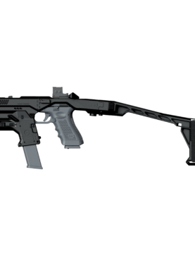 Nano Roni + Magazine Holder Grip with Flashlight (Black)